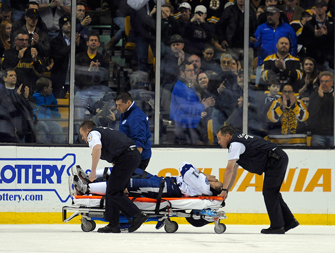 20 самых страшных хоккейных травм
