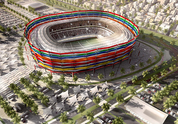 Стадион «Аль-Гарафа» в Дохе будет перестроен – сейчас он вмещает 25 тысяч. Фото: worldstadiums.com