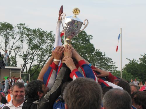 Победа сборной России по мотоболу на Евро-2012