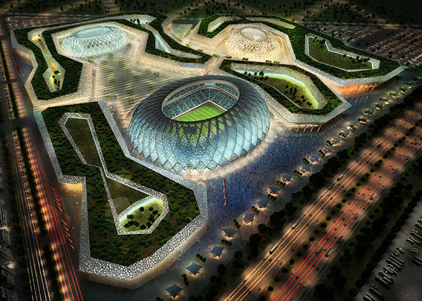 Стадион «Аль-Вакра» вмещает 20 тысяч, но будет расширен до 43500. Фото: worldstadiums.com