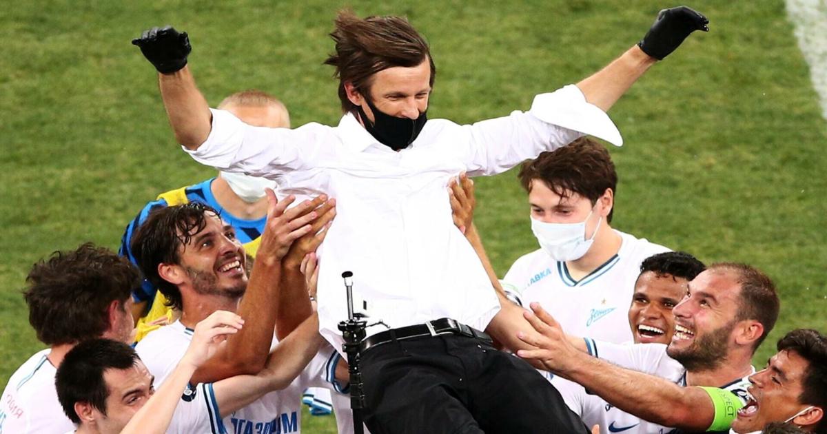 Зенит чемпион Семак 2020