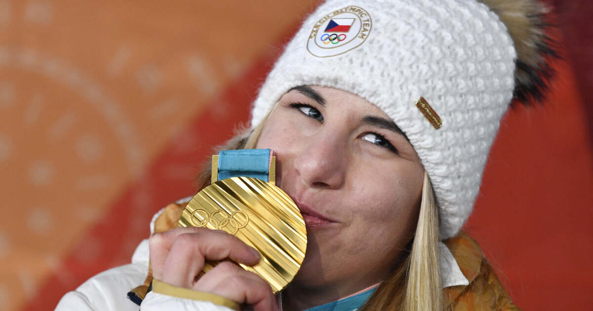 Горные лыжи Олимпийская чемпионка