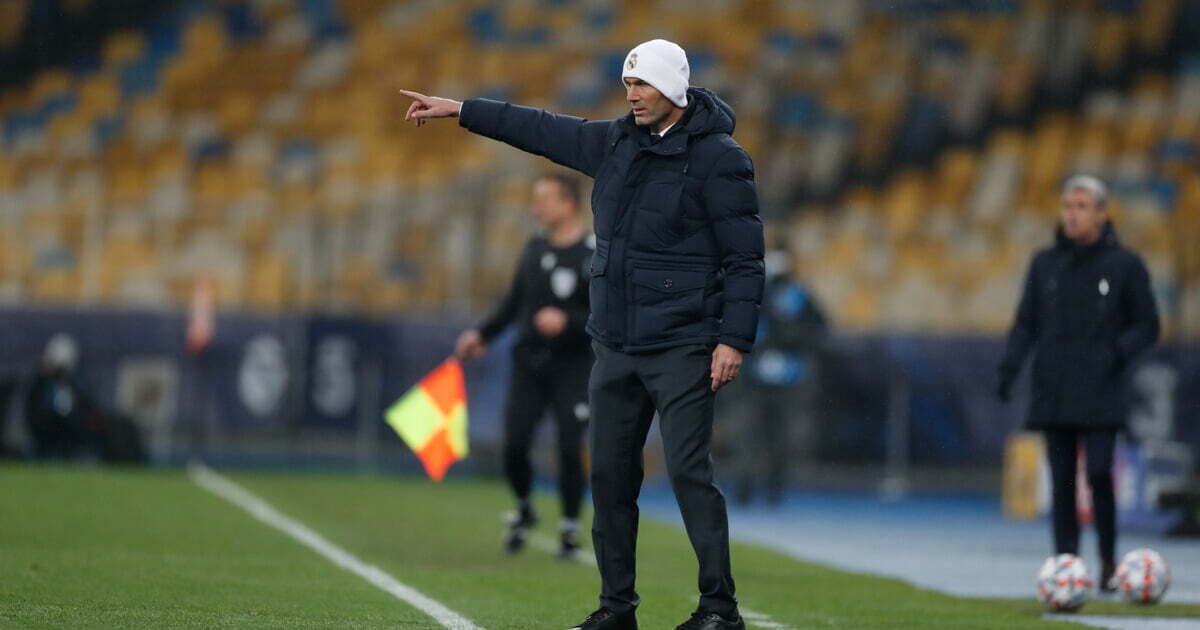 Шахтер Мадрид Зидан