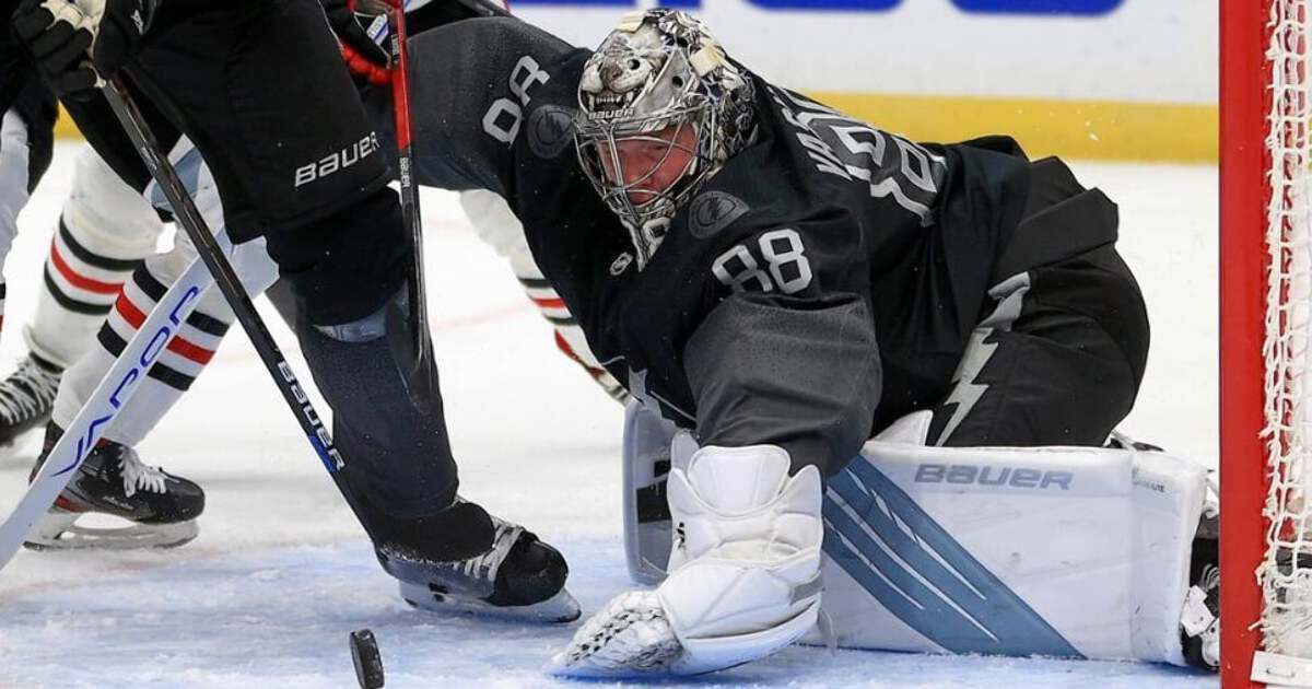 Андрей Василевский Tampa Bay Lightning самый