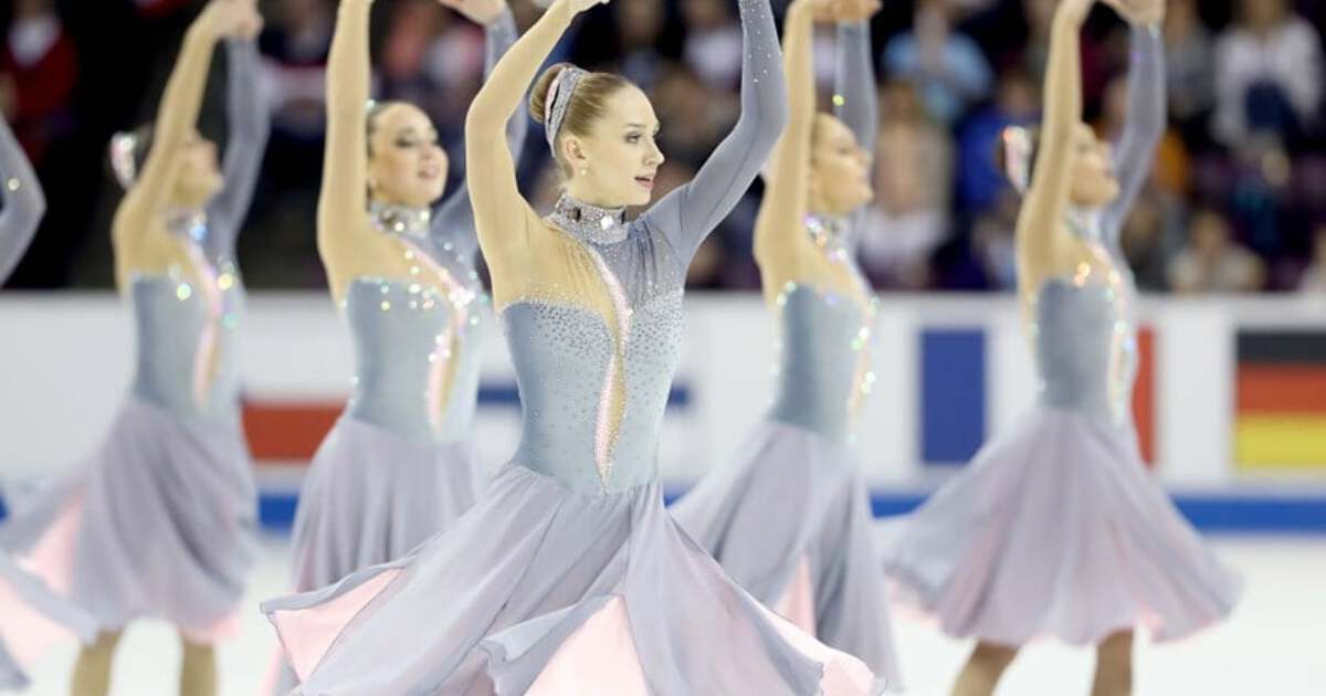 Синхронное катание много