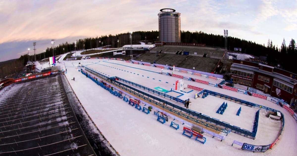 Красная Поляна трасса биатлон
