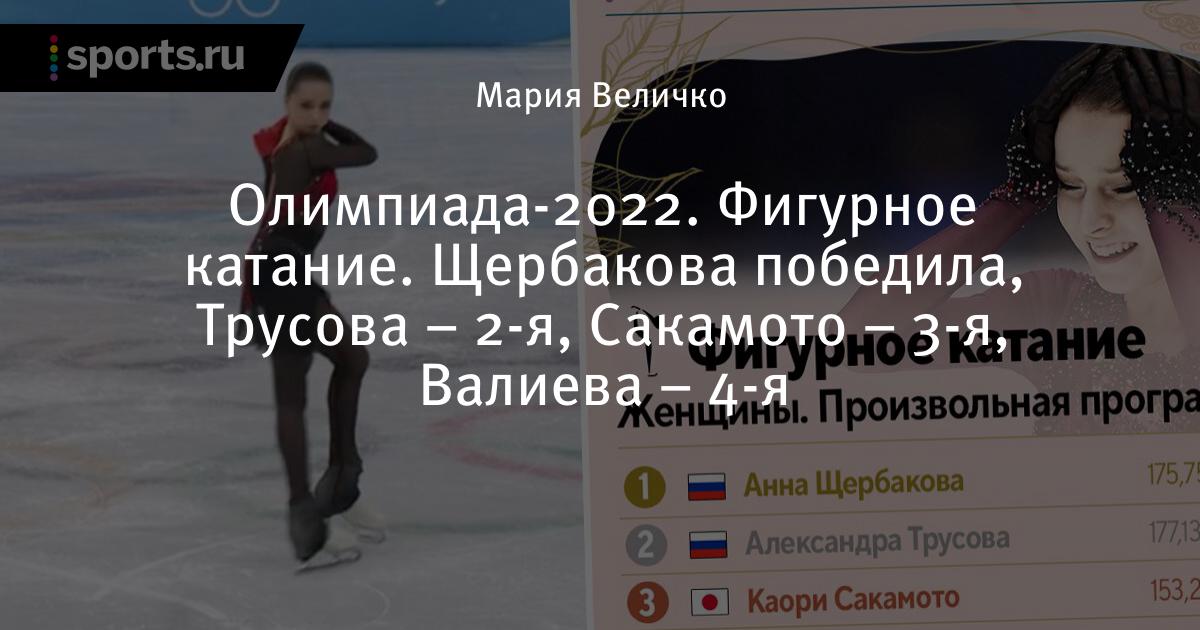 2022 Olympics, Figure Skating, Women, Free Skating who competes