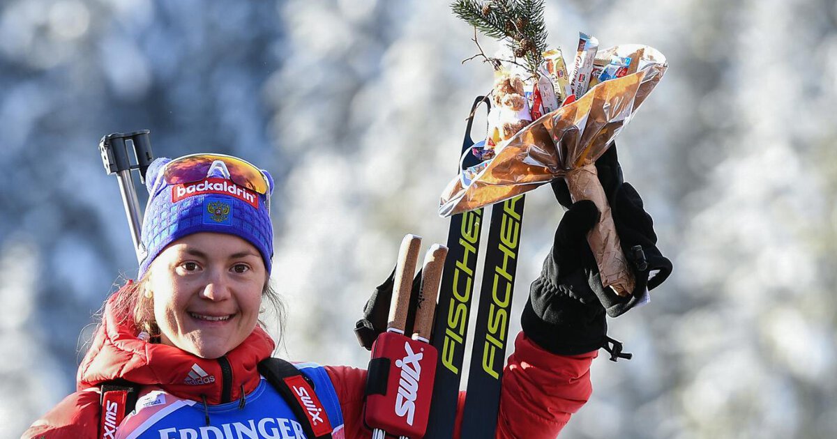 Чемпионат России биатлон женщины Екатерина Юрлова