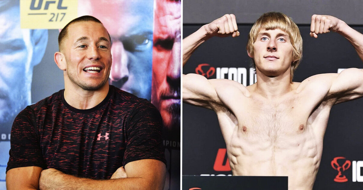 George St Pierre in UFC 266