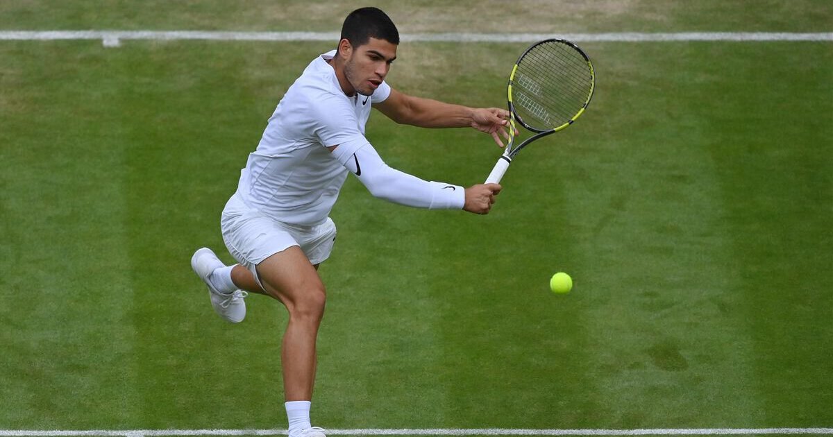Jannik Sinner Carlos Alcaraz Wimbledon 2022