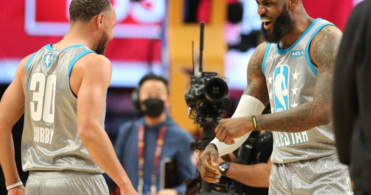 LEBRON vs Giannis all Star