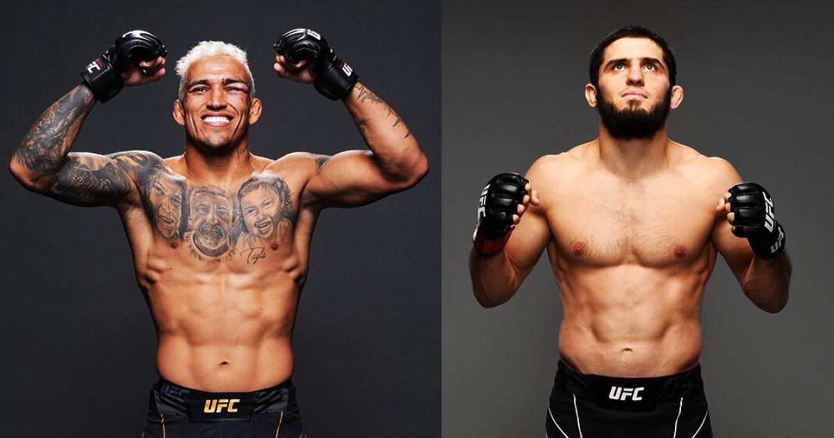 Бой махачева и оливейра. Ислам Махачев Чарльз Оливейра бой. UFC Махачев Оливера. Оливейра боец UFC. Махачев Оливейра Волкановски.