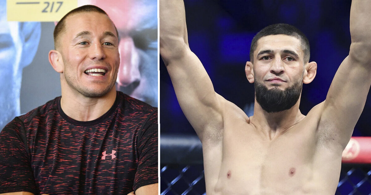 George St Pierre in UFC 266