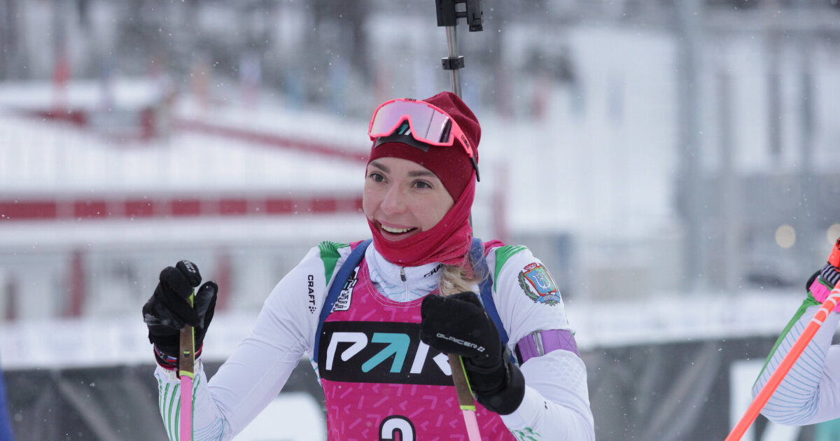 Чемпионат России биатлон 18 год спринт