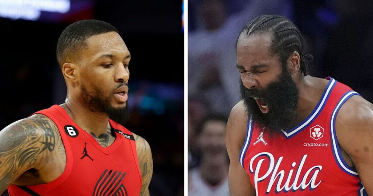 James Harden and Lillard