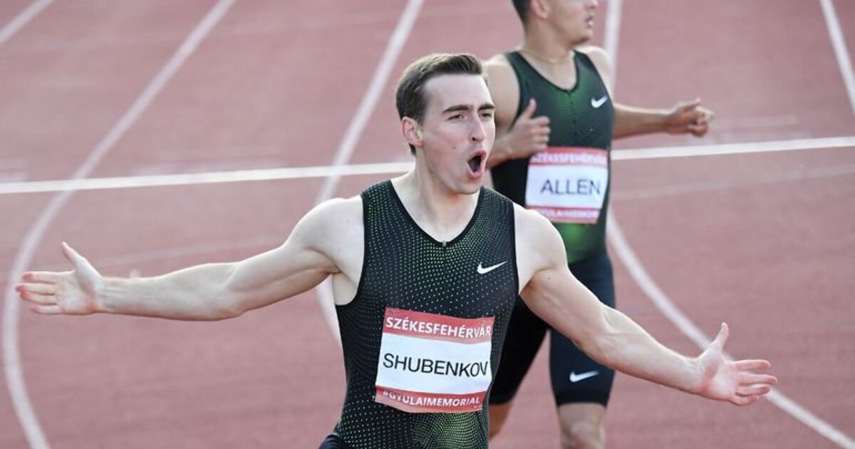 Сергей Шубенков бег