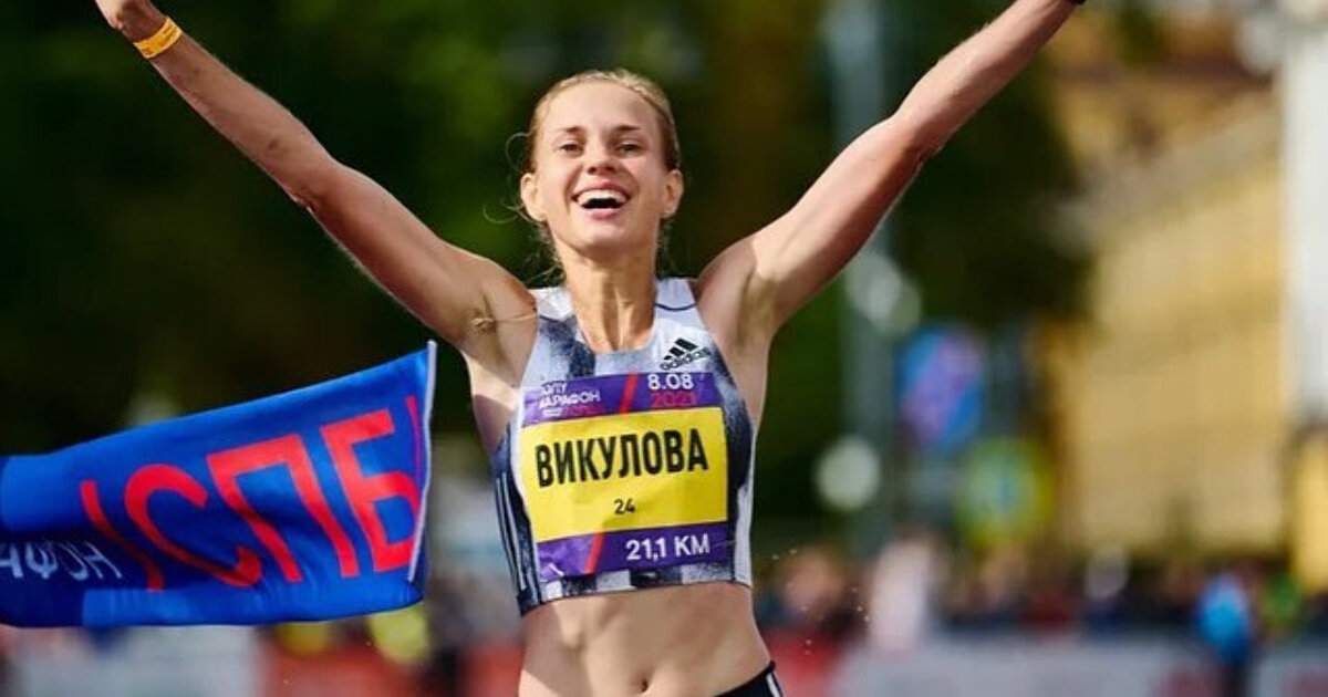 Анна Викулова бег