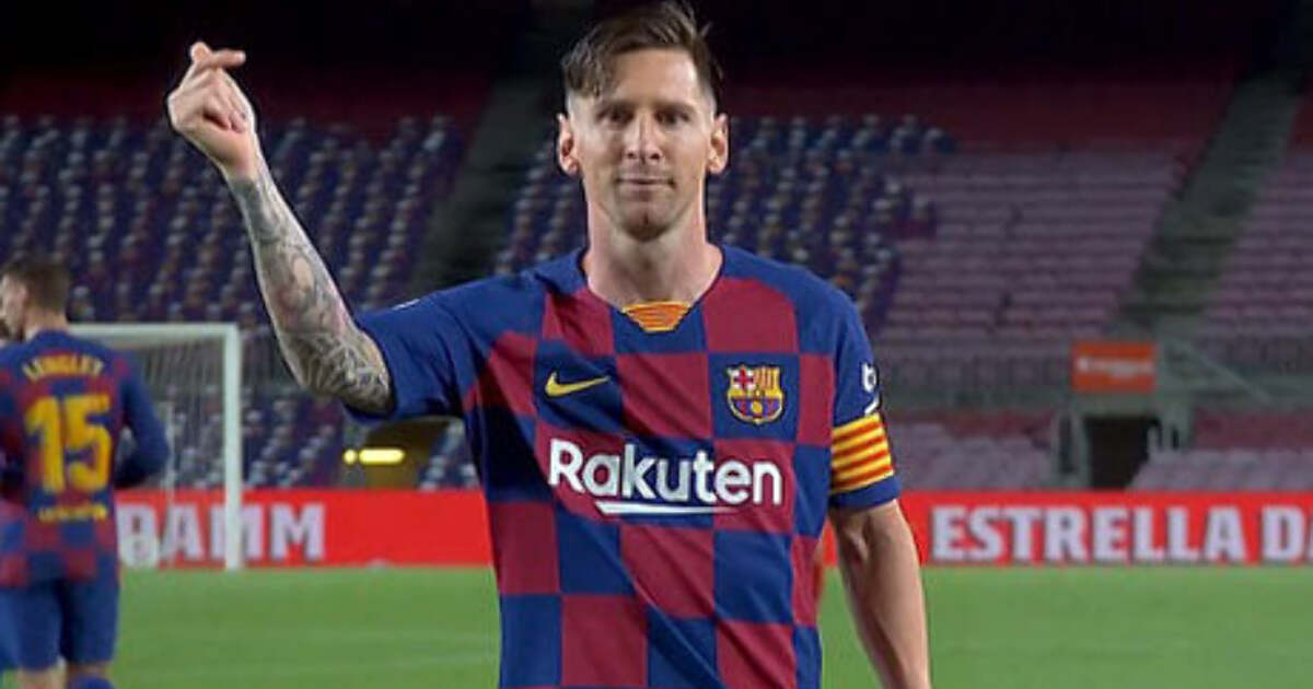 Messi 700th goal