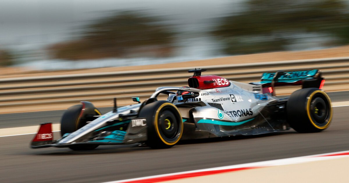 Mercedes w13 f1 2022