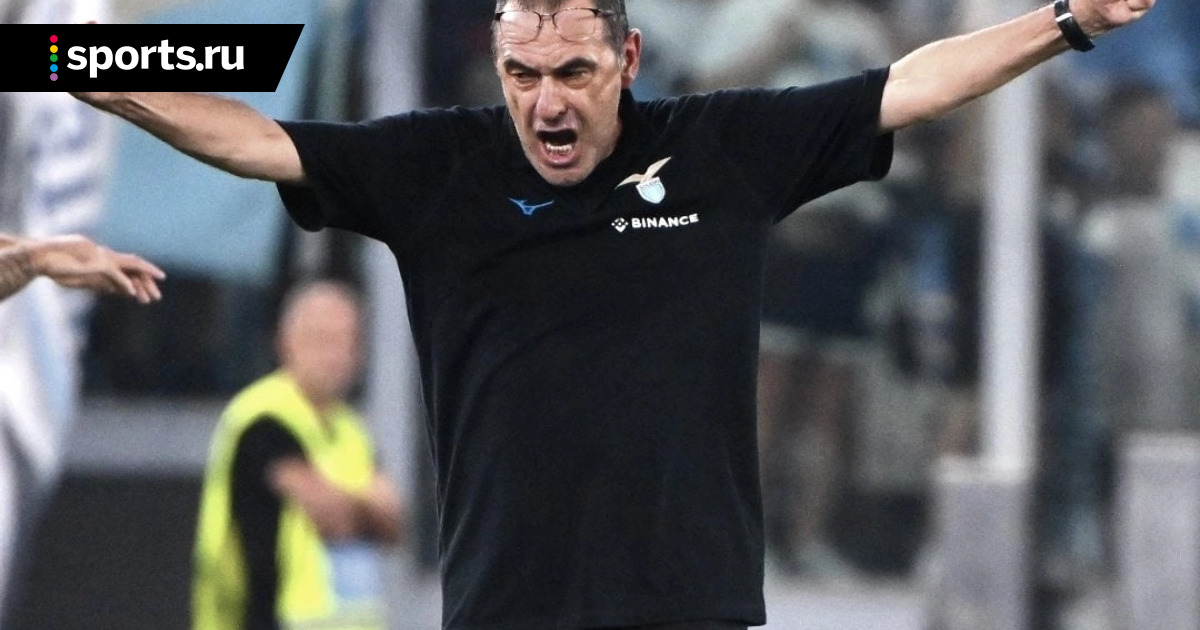 Главный тренер "Лацио" Маурицио Сарри после победы над "Инте...