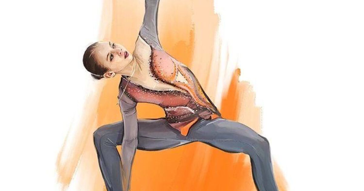 Рисунки александры трусовой