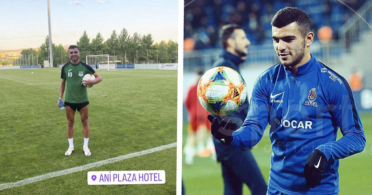 Азербайджанский футболист Руслан т