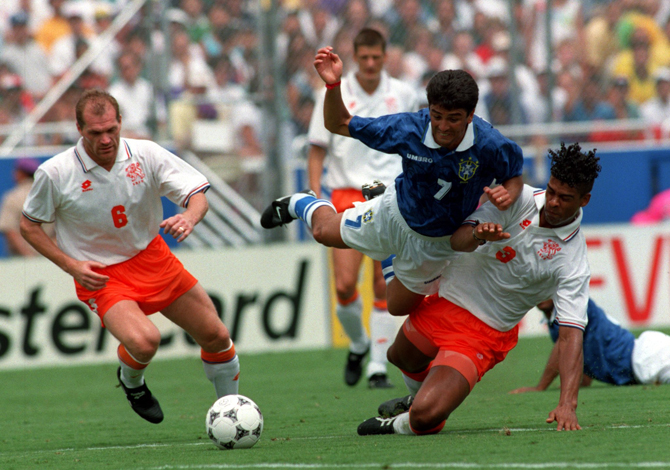 50 главных матчей в истории футбола. Голландия – Бразилия (1994)