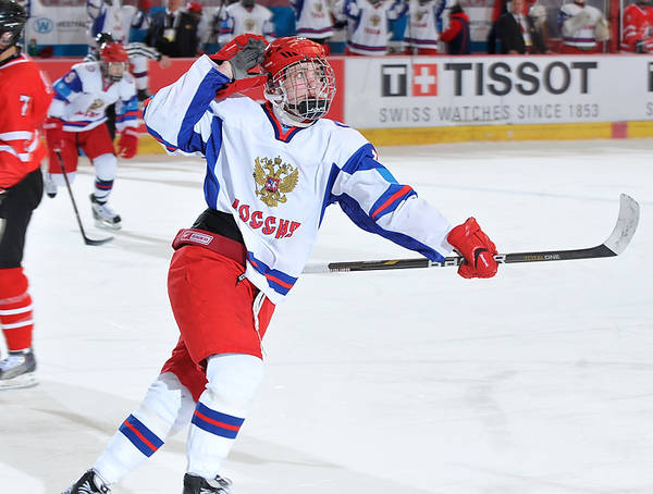 Никита Кучеров, молодежный чемпионат мира по хоккею, молодежная сборная Швейцарии, Молодежная сборная России по хоккею с шайбой