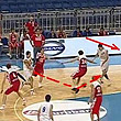 сборная Сербии, сборная России, Евробаскет-2009, товарищеские матчи