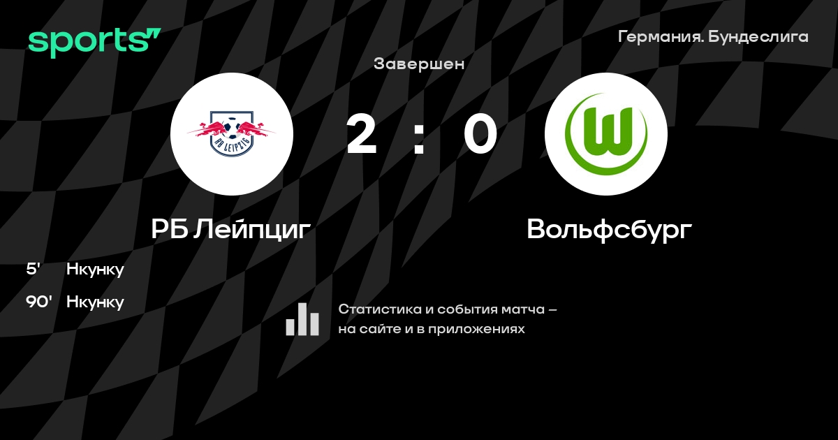 лейпциг статистика матчей
